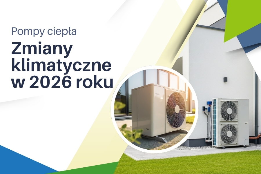 Zmiany klimatyczne a pompy ciepła Pompy ciepła w 2026 roku